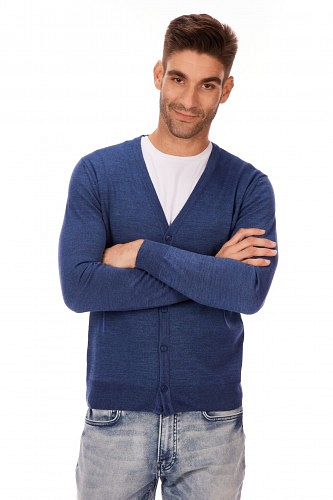 Rozpinany sweter męski